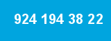 924 194 38 22